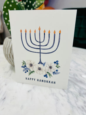 Happy Hanukkah Greeting Card