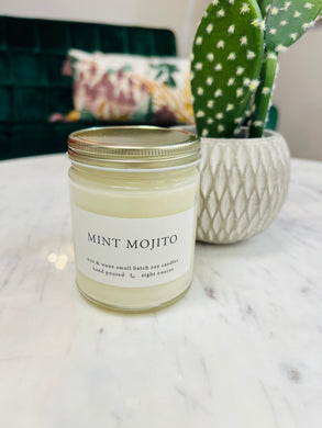 Mint Mojito Soy Wax Candle