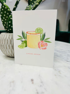 Cheers Amiga! Greeting Card