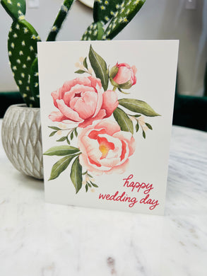 Happy Wedding Day Greeting Card