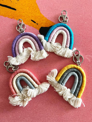 Rainbow Bright Keychain