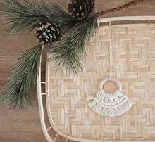 Macrame Christmas Ornament - Wreath