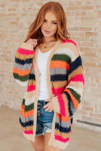PRE-ORDER🎀ONLINE STYLE ONLY🎀 Life in Technicolor Knit Cardigan