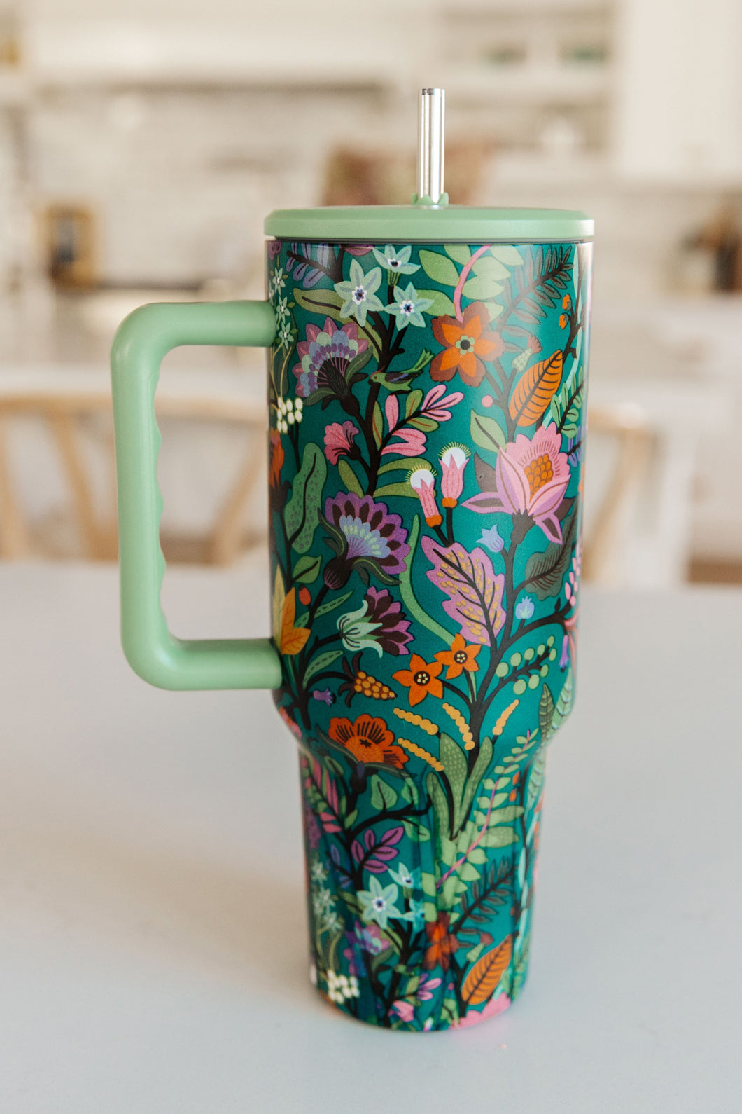 PRE-ORDER🎀ONLINE STYLE ONLY🎀 Plant Lover 40 Oz Tropics Tumbler