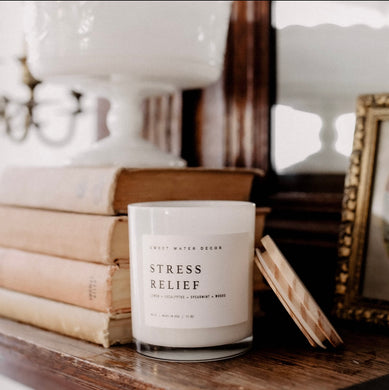 Stress Relief Soy Candle