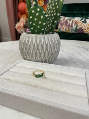 Emerald Vibes Ring