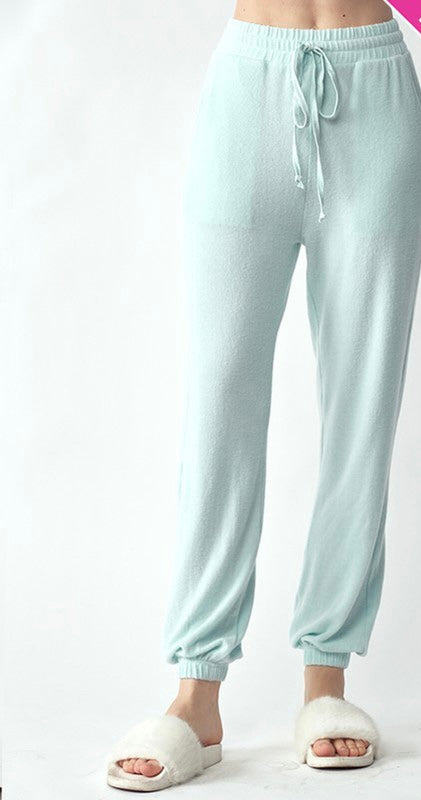 Staying at Home Jogger - Mint