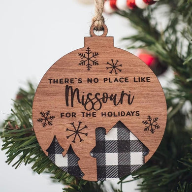 There’s No Place Like…. for the Holidays Ornament